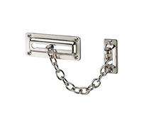 Entrebâilleur de porte acier gris,