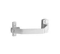 THIRARD - Entrebailleur pour Fenêtre Coulissante - Corps en Alliage - Sécurité Aération - Incrochetable Extérieur - Facile à Poser - Pratique - 185 mm - Blanc