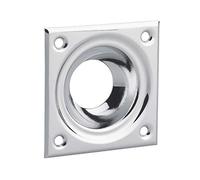 THIRARD - Entrée à cuvette pour verrou, Ø23mm, laiton chromé