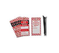 Thirard Étiquette « danger - hors service » lot de 10 91135