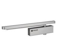 THIRARD - Ferme-porte automatique hydraulique Design force 3, bras coulissant, argent