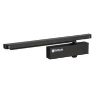 THIRARD - Ferme-porte automatique hydraulique Design force 3, bras coulissant, noir