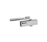 THIRARD - Ferme-Porte Automatique Hydraulique - Force 3 - Argent - Installation Facile - Réglage de Vitesse - Finition Élégante - Adapté à Toutes les Portes - Gris