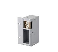 THIRARD - Gâche Électrique pour Serrure Horizontale en Applique - Réversible - 12 V - Compatible Extérieur - Corps Alliage - Double Empênage - Installation Facile - Gris