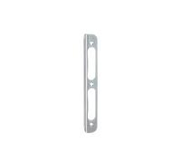 THIRARD Gâche Équerre Zinguée, Retour 8 mm, Acier Robuste | Bouts Ronds, Hauteur 170 mm, Installation Facile, Résistance à La Corrosion, Idéal pour Portes, Sécurité Optimale.