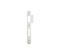 THIRARD Gâche pour Serrure à Encastrer, Bouts Ronds, Zinguée, 170 mm | Finition zinguée, bouts ronds pour pose facilitée, traîne de 2 cm, hauteur 170 mm, compatible serrures à encastrer