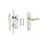 THIRARD - Garniture serrure axe 40 pdt ½ tour vbz/br 2 clés + ensemble leto