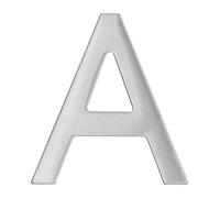 THIRARD - Lettre A Adhésif 3M - Acier Inoxydable - Hauteur 76 mm - Durable - Résistant à La Corrosion - Fini Brillant ou Brossé - Fixation Facile - Applications Visibles