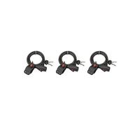 Thirard - Lot de 3 antivols à clé pour vélo - Twisty - 1,5 m