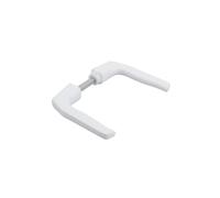 THIRARD Paire de Béquilles pour Porte, Carré 7 mm, Aluminium, Blanc