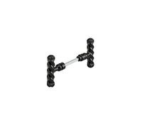 THIRARD - Bouton double FER TORSADE carré 6x 80 1 portée avec fourreau adaptateur 7 mm