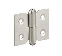 THIRARD - Paumelle de porte de meuble / porte légère, 30x40mm, acier, droite - THIRARD