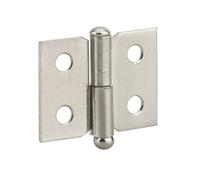 THIRARD - Paumelle de porte de meuble/porte légère, 30x40mm, acier, gauche