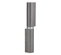 THIRARD - Paumelle de Porte d'Entrée et d'Intérieur à Souder - Acier Zingué - Roulement à Billes - Fixation Facile - Usage Pratique - Design Élégant - H.140 mm - Gris