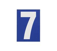 THIRARD - Plaque Bleue Chiffre 7-65X90Mm