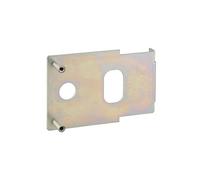 THIRARD - Plaque de fixation pour serrure horizontale, à souder, réversible