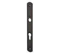 THIRARD - Plaque de propreté pour serrure encastrable de portail, noir