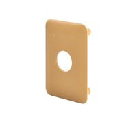 THIRARD Plaque de renfort pour verrou Emeraude, fixation par vis, bronze