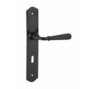 Thirard - Poignée Acier Patiné Charon Entraxes 195 Mm Trou De Clé