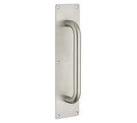 THIRARD - Poignée inox avec plaque, 300mm, satin