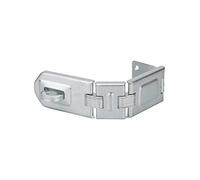 THIRARD - Porte Cadenas - Acier Renforcé Cémenté - Verrouillage Efficace - Protection Optimale - Pour Portes Coulissantes - Recouvrement des Vis - Longueur 200 mm - Gris