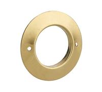 THIRARD Rosace de Finition pour Cylindre, Laiton, Décorative, Adaptable sur Trous de Cylindre de 21 à 26 mm, Installation Facile, Finition Propre, Cache Les Imperfections