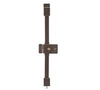 THIRARD Serrure 3 Points en Applique à Fouillot, Gauche, Axe 55 mm, Marron | Modèle Horga, Pour Porte d'Entrée, 4 Clés, Cylindre HG5 Ø23 mm, Entraxe 60 mm, Carré 6 mm, 140x88 mm, Acier, Finition Verni