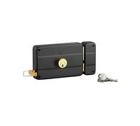 THIRARD - Serrure applique horizontale à double cylindre à tirage 140x90mm droite - 8115