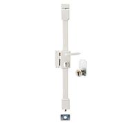 THIRARD - Serrure en applique Beluga A2P* à fouillot pour entrée, gauche, 3pts, Transit2 30x65mm, axe 45mm, blanc, 4 clés