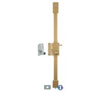 THIRARD - Serrure en applique Targa A2P* à tirage pour porte d'entrée gauche 3 pts Transit2 Ø 23mm axe 45mm or 4 clés