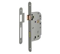 THIRARD - Serrure axe à 50 mm, coffre épaisseur 10 mm à condamnation gris métal/BR