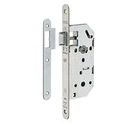 THIRARD - Serrure encastrable Monomax NF bec de cane pour porte intérieur, axe 40mm, bouts ronds