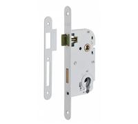 THIRARD - Serrure encastrable pour porte d'entrée axe à 50 mm, coffre épaisseur 10 mm à cylindre v/br