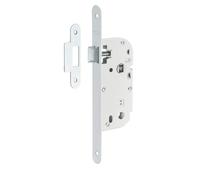 THIRARD - Serrure encastrable pour porte intérieure, fouillot 6x9mm, bout ronds, blanc - THIRARD