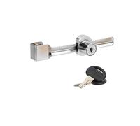 THIRARD - Serrure pour vitrine à porte coulissante, nickelée, 2 clés - THIRARD