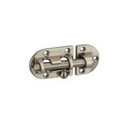 THIRARD - Targette acier pêne Ø 8mm 34x48mm nickel satin - THIRARD