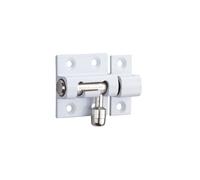 THIRARD Targette Laiton Laqué | targette de porte, laiton, finition laqué, meuble, gris, montage en applique, pose réversible