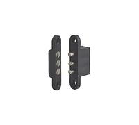 THIRARD - Transmetteur de Courant - 3 Plots - 24V 2A - Noir - Gâche Électrique - Verrouillage Sécurisé - Installation Facile - Compatible avec Serrures - Réversible - Pour Porte
