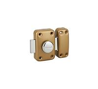 THIRARD Verrou à Bouton Acier Verni | verrou à bouton, acier, finition verni, porte d'intérieur, fabrication française, doré