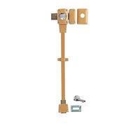 THIRARD Verrou Mirage 6, Bouton, Cylindre 45 mm, Tringle 2 pts, Bronze