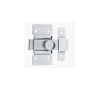 THIRARD - Verrou pour porte de meuble targette zinguée pêne plat 40 mm