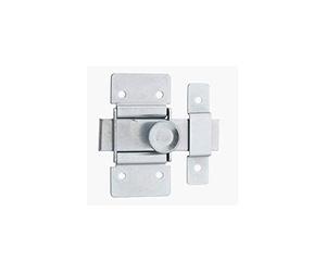 THIRARD - Verrou pour porte de meuble targette zinguée pêne plat 40 mm