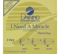Third Day - I Need A Miracle [Accompaniment/Performance Track]