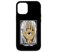 Third Eye I See You - Eye In The Palm Of Hand - Yoga drôle Coque pour iPhone 12/12 Pro