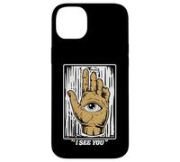 Third Eye I See You - Eye In The Palm Of Hand - Yoga drôle Coque pour iPhone 14 Plus