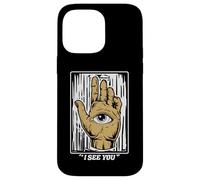 Third Eye I See You - Eye In The Palm Of Hand - Yoga drôle Coque pour iPhone 14 Pro Max