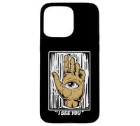 Third Eye I See You - Eye In The Palm Of Hand - Yoga drôle Coque pour iPhone 15 Pro Max