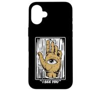 Third Eye I See You - Eye In The Palm Of Hand - Yoga drôle Coque pour iPhone 16 Plus