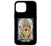 Third Eye I See You - Eye In The Palm Of Hand - Yoga drôle Coque pour iPhone 16 Pro Max