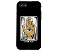 Third Eye I See You - Eye In The Palm Of Hand - Yoga drôle Coque pour iPhone SE (2020) / 7 / 8